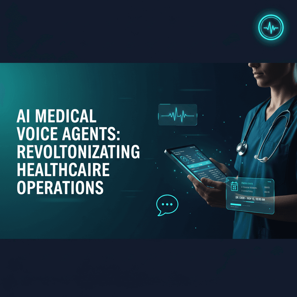 AI Medical Voice Agents: Revolutionizing Healthcare Operations