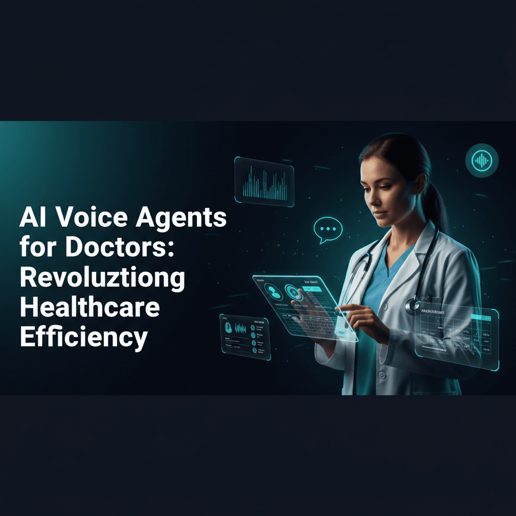 AI Voice Agents for Doctors: Revolutionizing Healthcare Efficiency