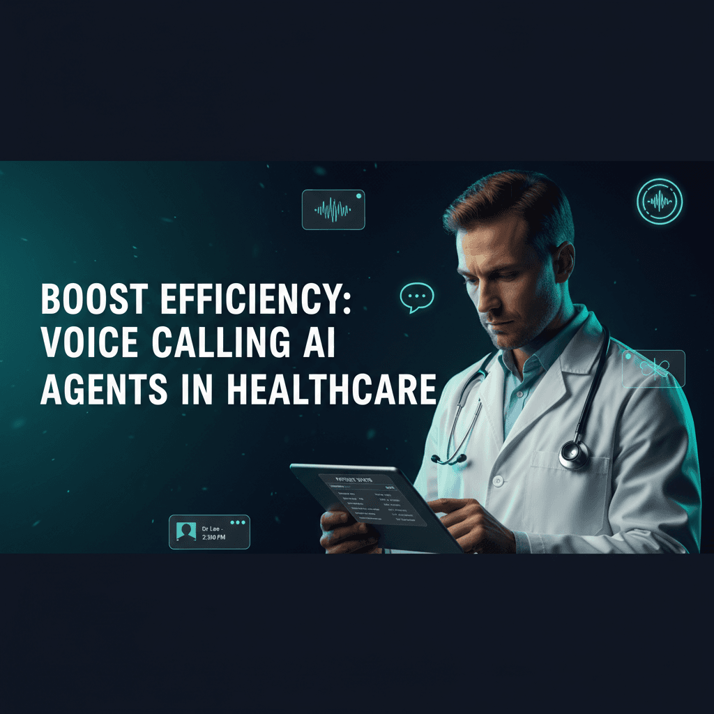 Boost Efficiency: Voice Calling AI Agents in Healthcare