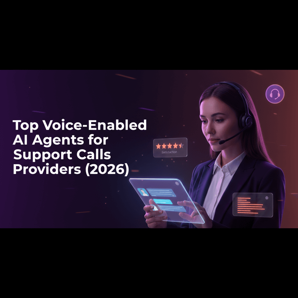Top Voice-Enabled AI Agents for Support Calls Providers (2026)