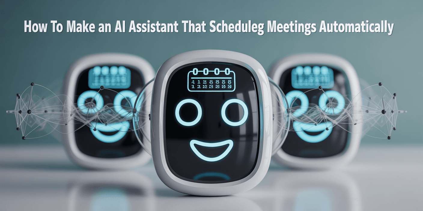 How to Make an AI Assistant That Schedules Meetings Automatically