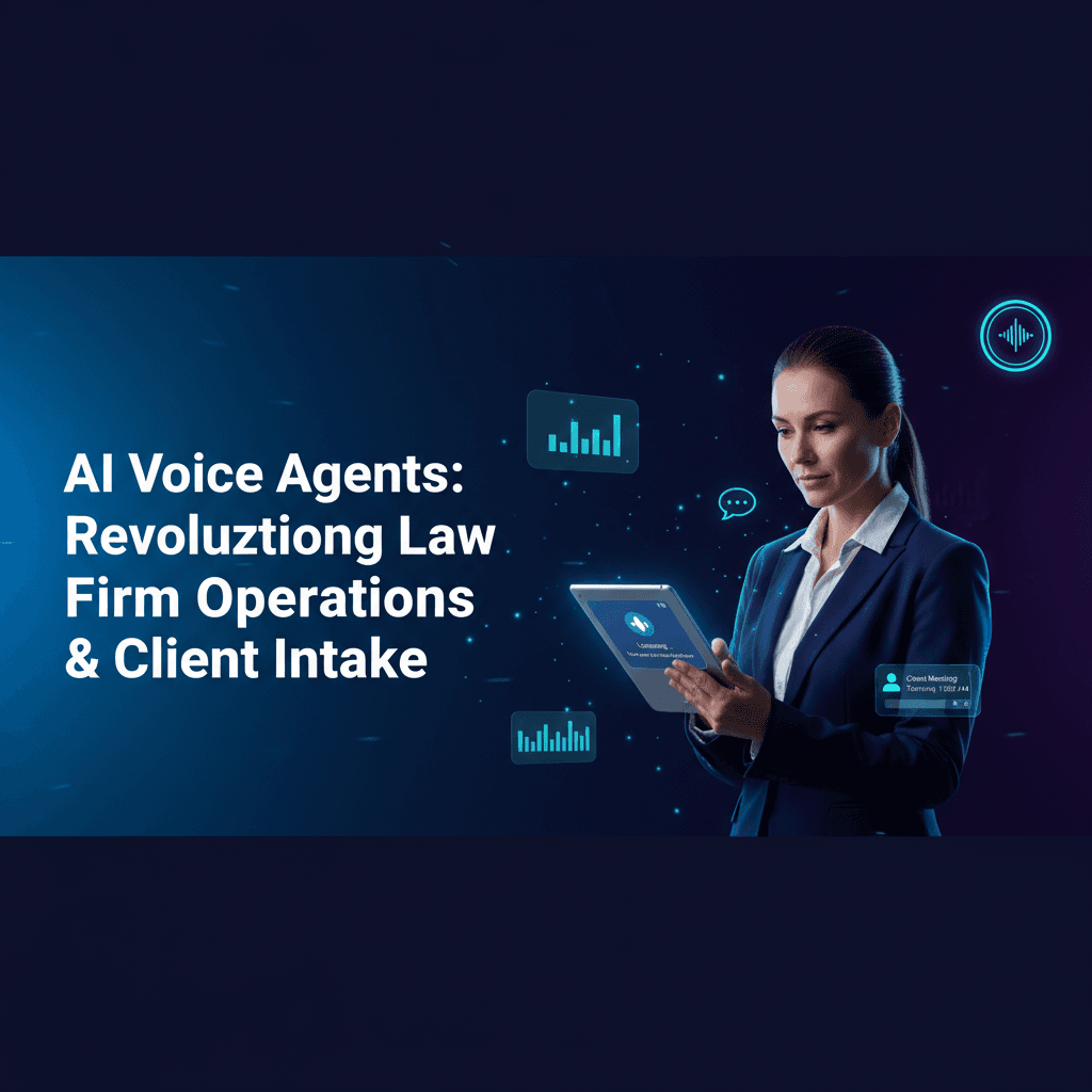 AI Voice Agents: Revolutionizing Law Firm Operations & Client Intake