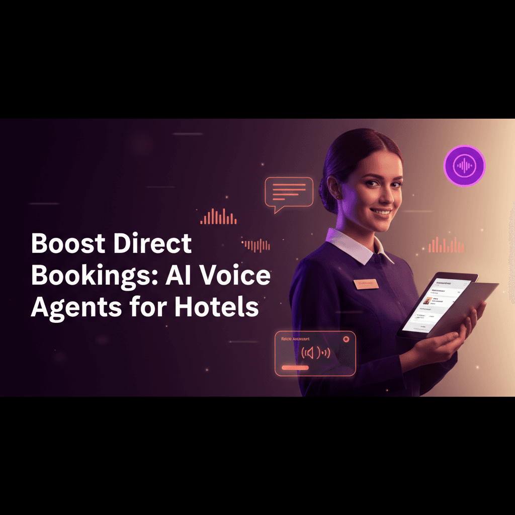 Boost Direct Bookings: AI Voice Agents for Hotels