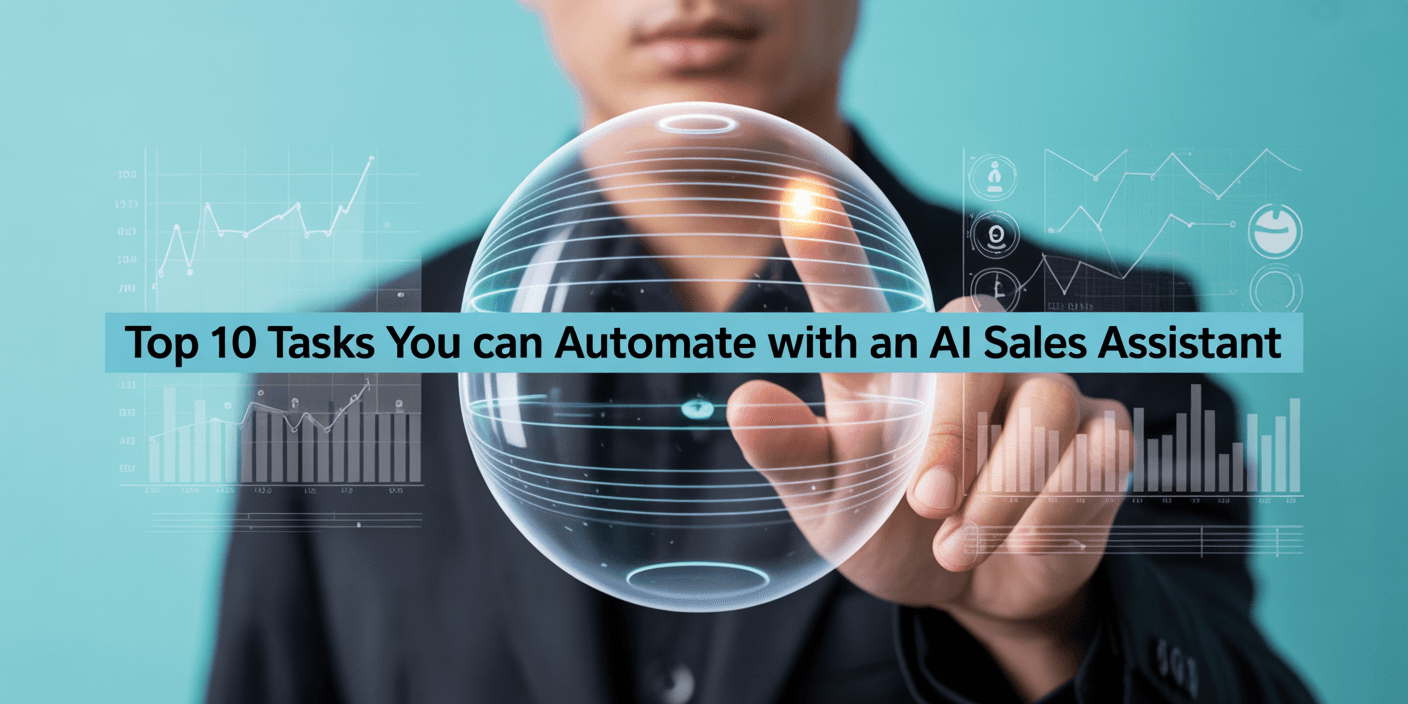Top 10 Tasks You Can Automate with an AI Sales Assistant