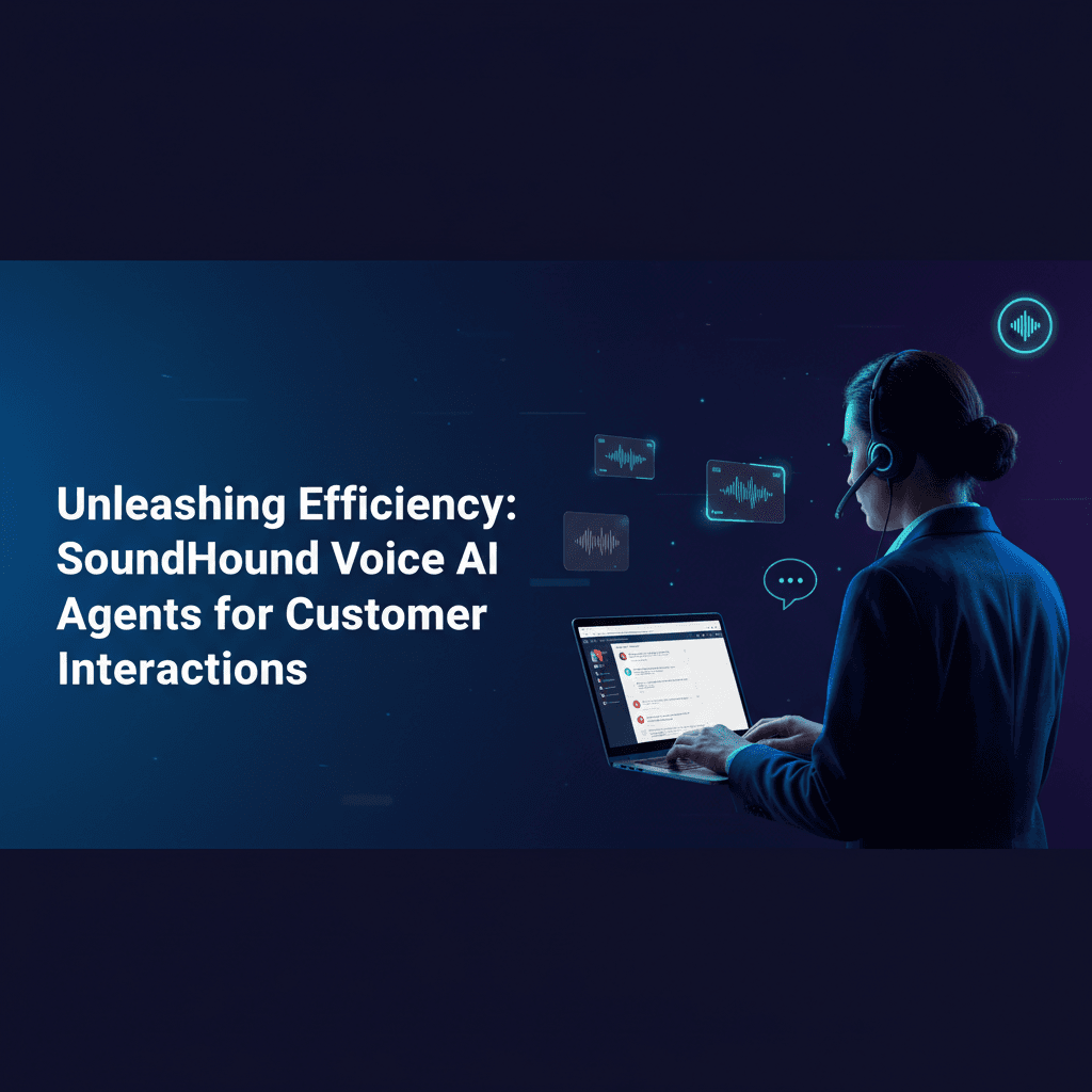 Unleashing Efficiency: SoundHound Voice AI Agents for Customer Interactions