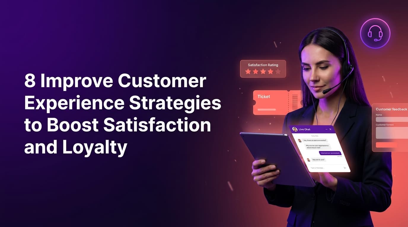 8 Improve Customer Experience Strategies to Boost Satisfaction और Loyalty
