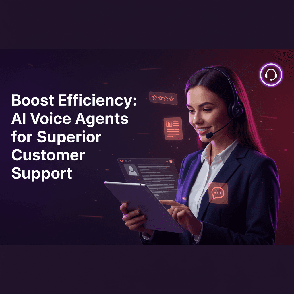 Boost Efficiency: AI Voice Agents for Superior Customer Support