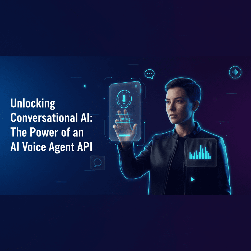 Unlocking Conversational AI: The Power of an AI Voice Agent API
