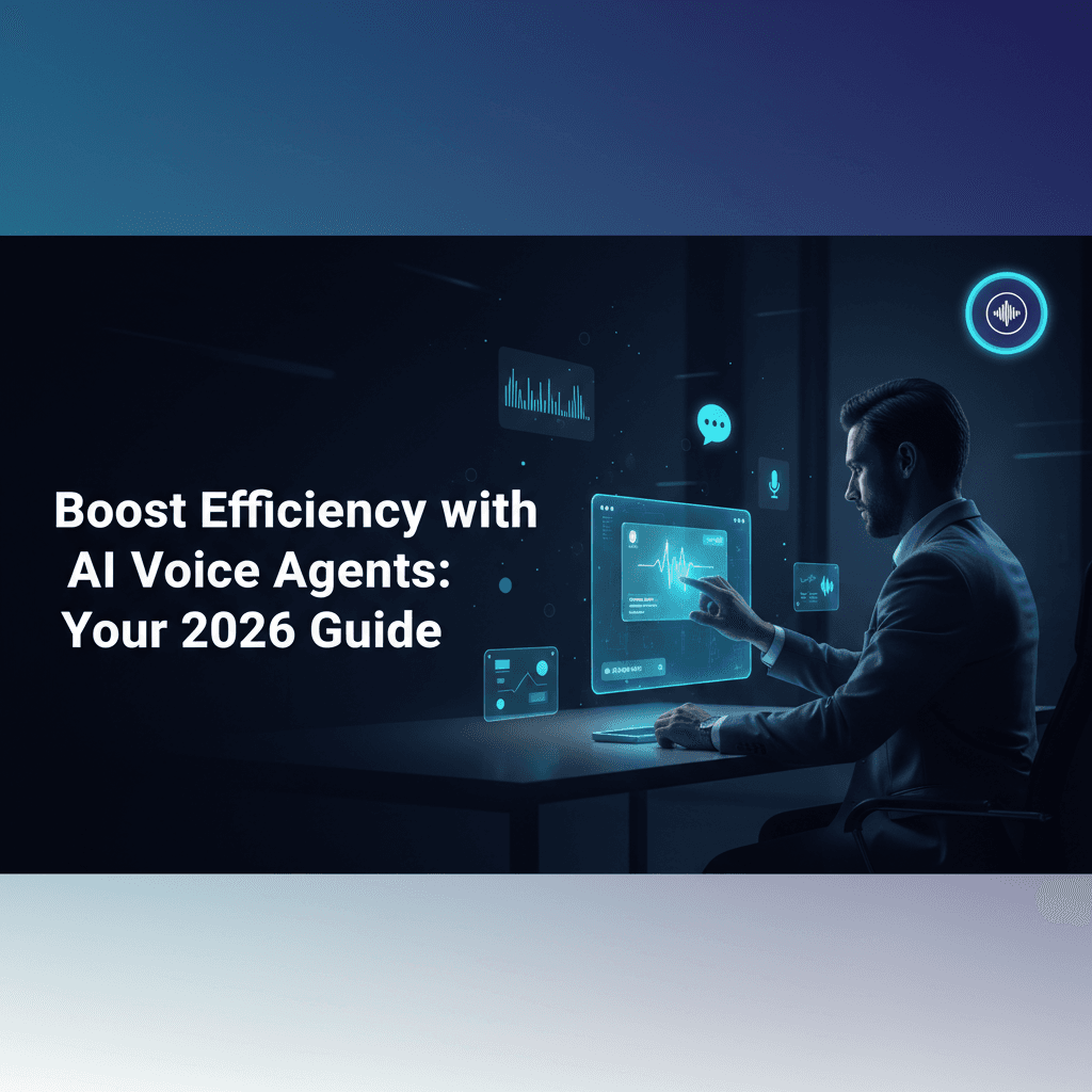 Boost Efficiency with AI Voice Agents: Your 2026 Guide