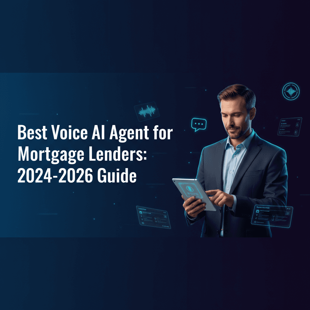 Best Voice AI Agent for Mortgage Lenders: 2024-2026 Guide