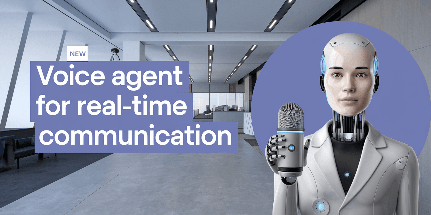 Voice Agent for Real-Time Communication