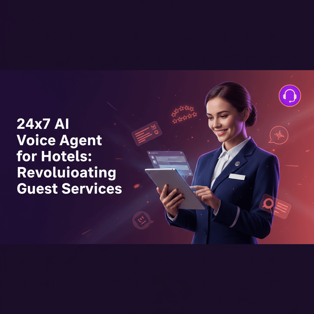 24x7 AI Voice Agent for Hotels: Revolutionizing Guest Services