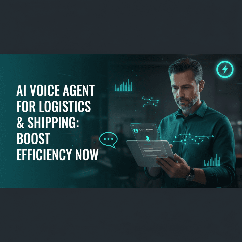 AI Voice Agent for Logistics & Shipping: Boost Efficiency Now