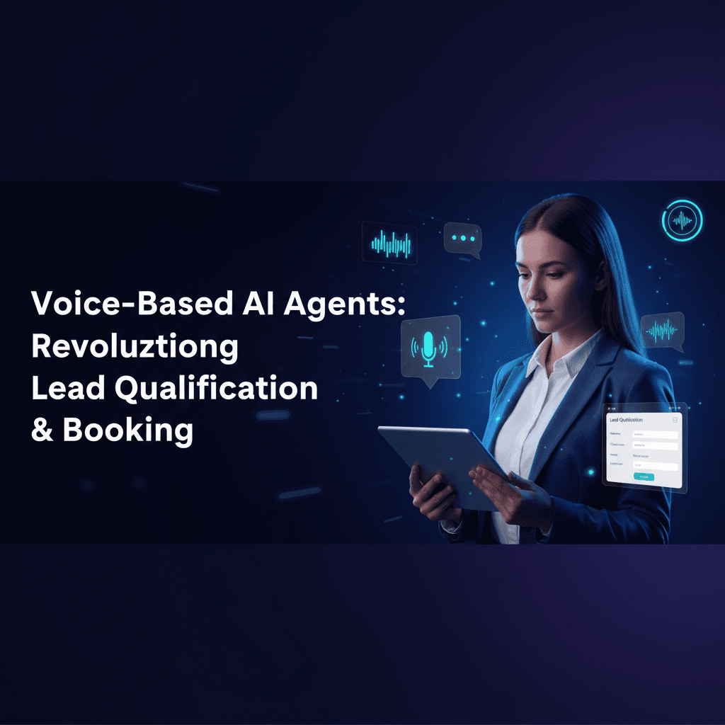 Voice-Based AI Agents: Revolutionizing Lead Qualification & Booking